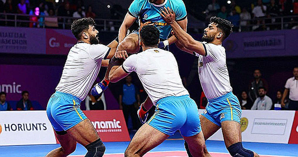 এশিয়ান গেমস ২০২৬: কাবাডির সেমিফাইনালে ভারত-ইরান, গ্রুপ পর্বেই থেমে গেল বাংলাদেশ-পাকিস্তান
